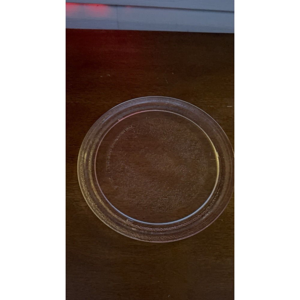 9.5" Microwave Turntable Plate Replacement Round Glass Clear